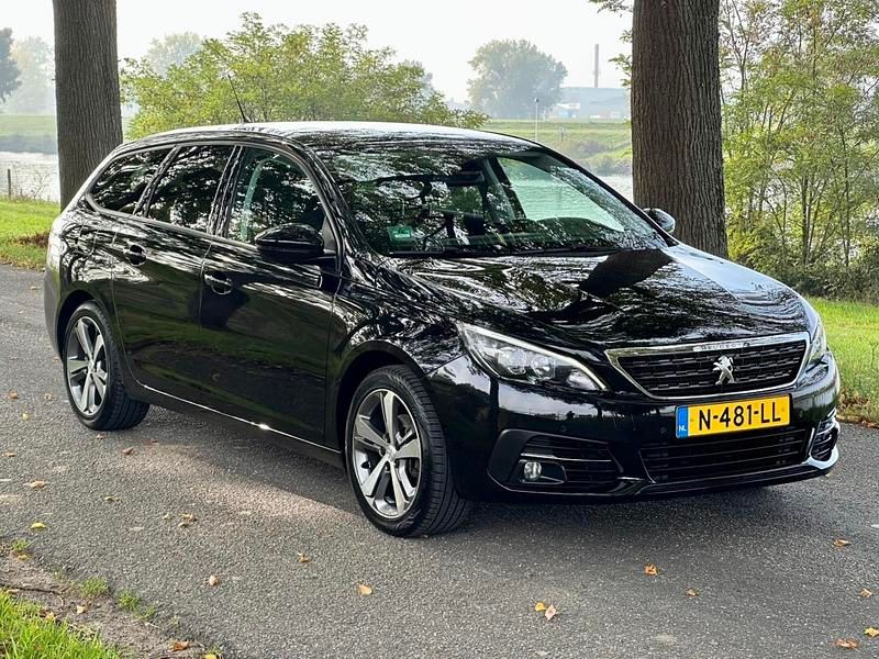 Occasion Peugeot 308 SW Allure 131 PK (96 kW) 2020 Zwart Stationwagen