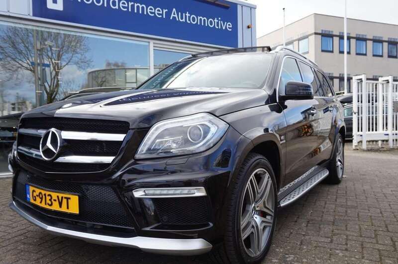 Zwart, metallic lak Gebruikt 2015 Mercedes GL63 AMG AMG SUV | € 49.925 - Afbeelding 1/4