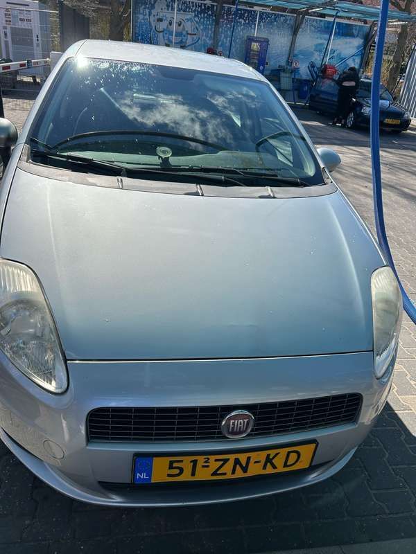 Grijs Gebruikt 2008 Fiat Punto Dynamic Hatchback | € 2.300 (Eerlijke prijs) - Afbeelding 1/4