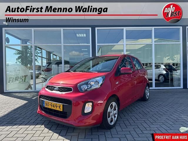Rood Gebruikt 2017 Kia Picanto 2 Hatchback | € 7.950 (Eerlijke prijs) - Afbeelding 1/4