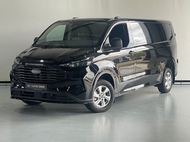 Zwart Nieuw 2024 Ford Transit Custom Van | € 33.900 (Goede deal) - Afbeelding 1/4