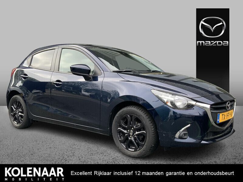 Blauw Gebruikt 2018 Mazda 2 Inclusive Hatchback | € 13.895 (Eerlijke prijs) - Afbeelding 1/4