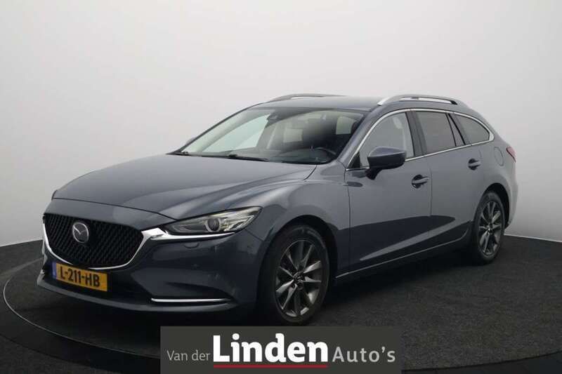 Grijs Gebruikt 2021 Mazda 6 Comfort Stationwagen | € 25.750 (Eerlijke prijs) - Afbeelding 1/4