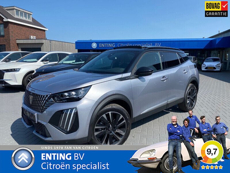 Wit Nieuw 2025 Peugeot 2008 GT SUV | € 37.900 (Eerlijke prijs) - Afbeelding 1/4