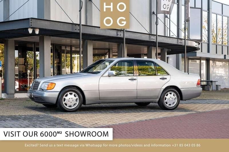 Zilver Gebruikt 1991 Mercedes S600 SE Sedan | € 34.950 - Afbeelding 1/4