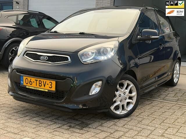 Zwart Occasion 2012 Kia Picanto Plus Hatchback | € 5.750 (Eerlijke prijs) - Afbeelding 1/4