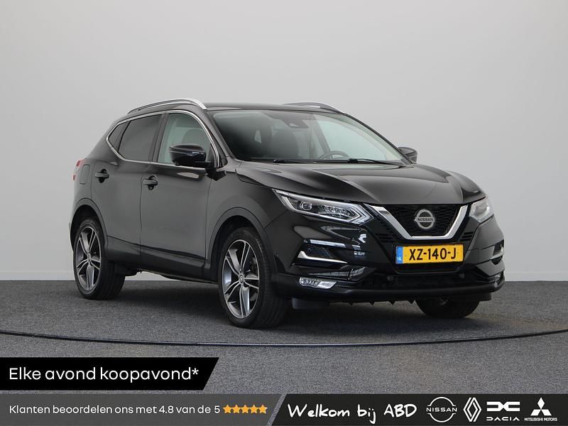 Zwart Gebruikt 2019 Nissan Qashqai SUV | € 18.940 (Eerlijke prijs) - Afbeelding 1/3