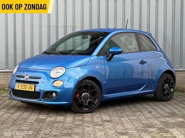 Blauw Occasion 2015 Fiat 500 Hatchback | € 6.990 (Eerlijke prijs) - Afbeelding 1/4