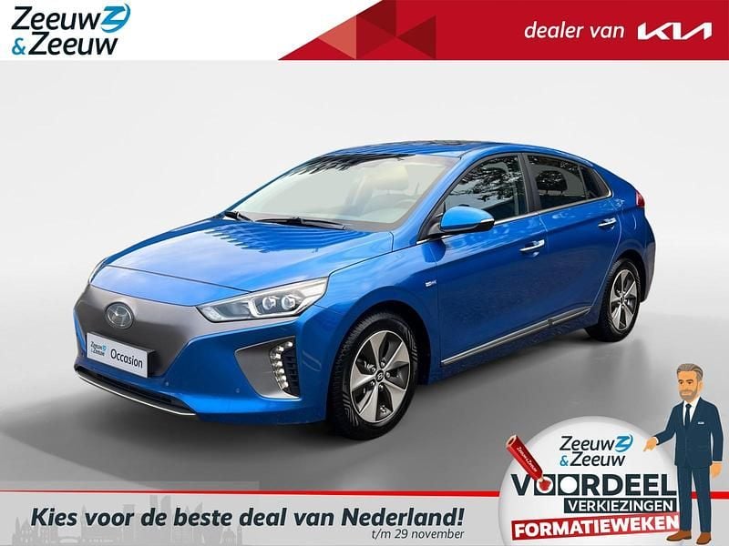 Blauw Gebruikt 2017 Hyundai Ioniq Premium Hatchback | € 11.245 (Eerlijke prijs) - Afbeelding 1/4