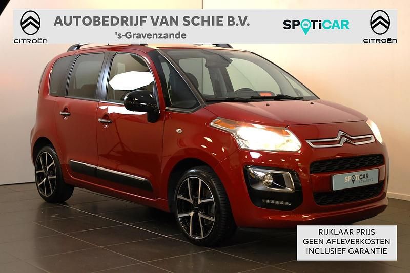 Rood Gebruikt 2016 Citroën C3 Picasso Feel MPV | € 8.450 (Iets duurder) - Afbeelding 1/4