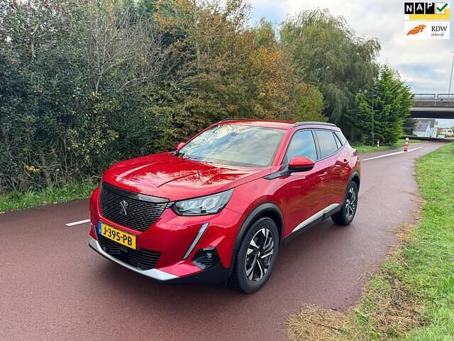 Rood Gebruikt 2020 Peugeot 2008 Allure SUV | € 14.750 (Super prijs) - Afbeelding 1/4