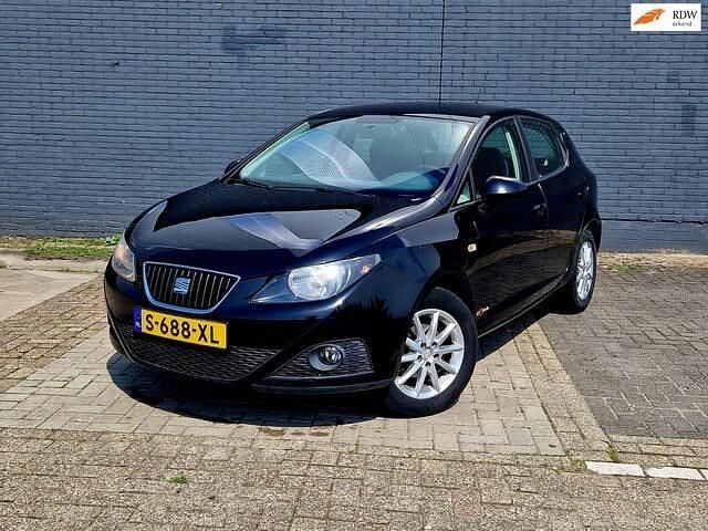 Zwart Gebruikt 2012 Seat Ibiza Style Hatchback | € 3.749 (Goede deal) - Afbeelding 1/4