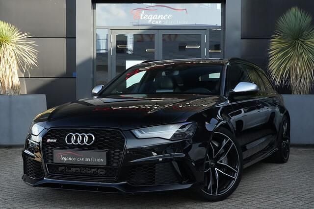 Zwart Gebruikt 2017 Audi RS6 Performance Stationwagen | € 51.950 (Super prijs) - Afbeelding 1/4