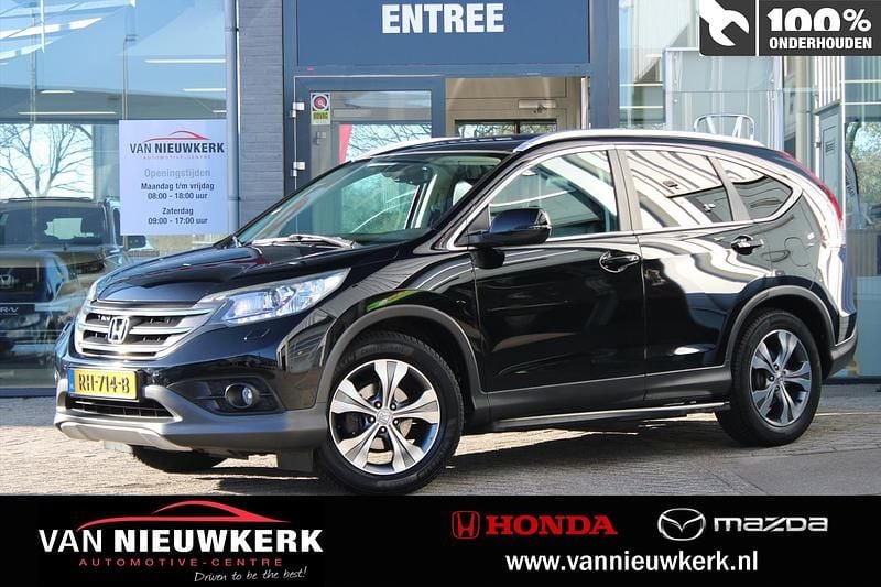 Zwart Gebruikt 2013 Honda CR-V Executive SUV | € 18.450 (Duur) - Afbeelding 1/4