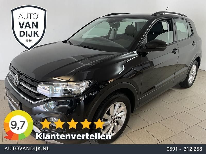 Zwart Gebruikt 2021 VW T-Cross Life SUV | € 21.885 (Eerlijke prijs) - Afbeelding 1/4