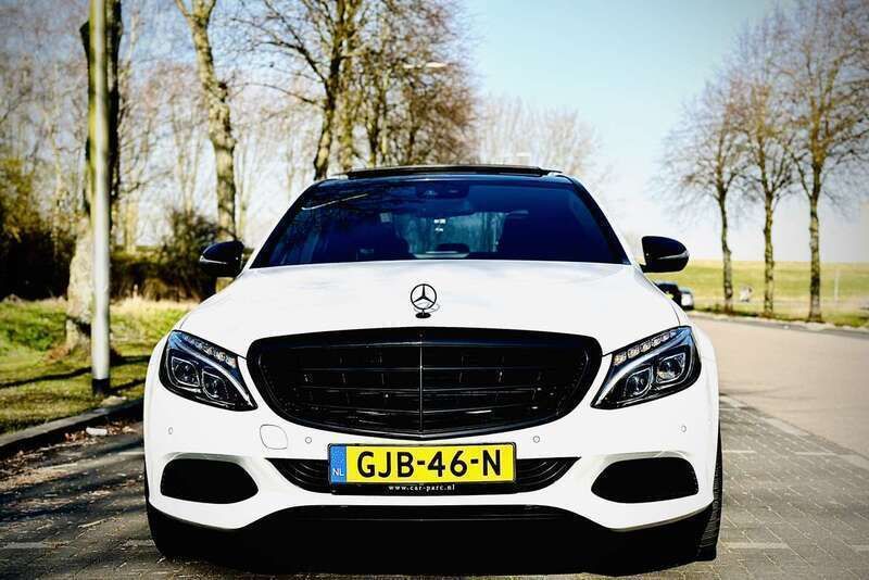 Wit Gebruikt 2014 Mercedes C180 Exclusive Sedan | € 23.500 (Duur) - Afbeelding 1/4