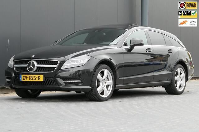 Grijs, metallic lak Gebruikt 2013 Mercedes CLS350 Shooting Brake AMG Stationwagen | € 19.940 - Afbeelding 1/4