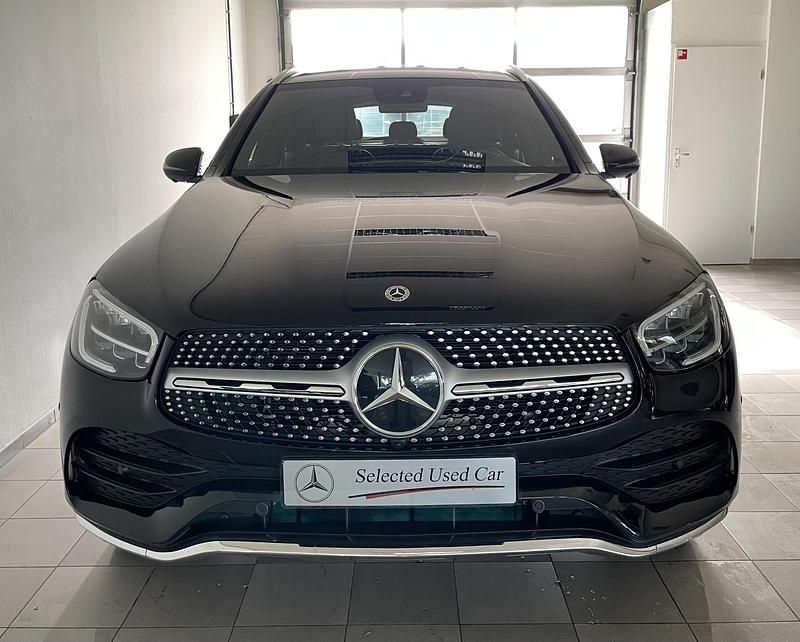 Occasion Mercedes GLC300e AMG line 2021 Zwart SUV