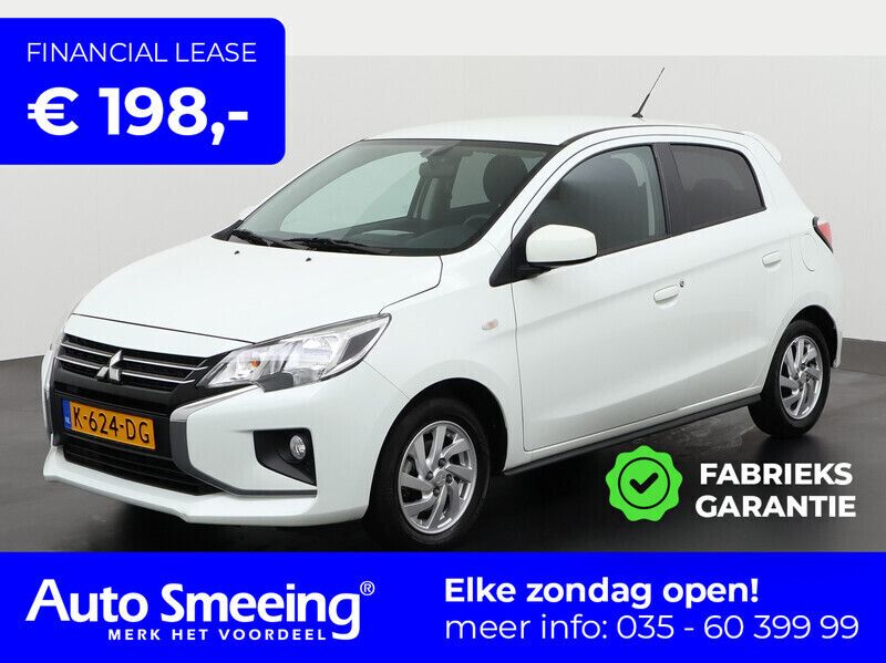 Wit Gebruikt 2021 Mitsubishi Space Star Active Hatchback | € 15.395 (Eerlijke prijs) - Afbeelding 1/4