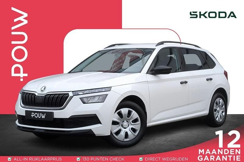 Wit Occasion 2020 Skoda Kamiq Active SUV | € 15.450 (Eerlijke prijs) - Afbeelding 1/4