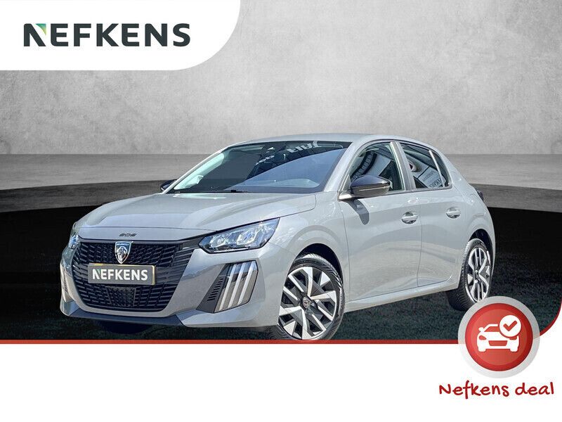 Grijs, metallic lak Gebruikt 2024 Peugeot 208 Active Hatchback | € 18.425 (Goede deal) - Afbeelding 1/3