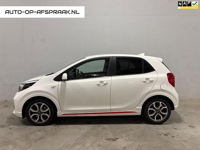 Wit (metallic) Occasion 2020 Kia Picanto GT-Line Hatchback | € 8.999 (Goede deal) - Afbeelding 1/4