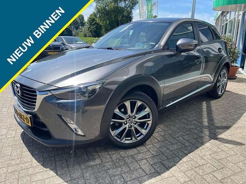 Grijs Gebruikt 2017 Mazda CX-3 SUV | € 18.950 (Eerlijke prijs) - Afbeelding 1/4