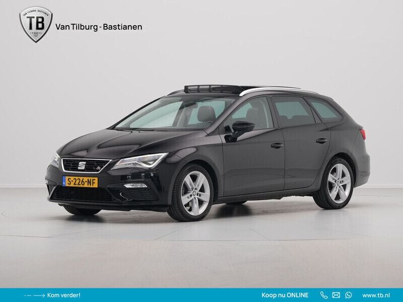 Zwart Gebruikt 2019 Seat Leon Business Stationwagen | € 20.035 (Eerlijke prijs) - Afbeelding 1/4