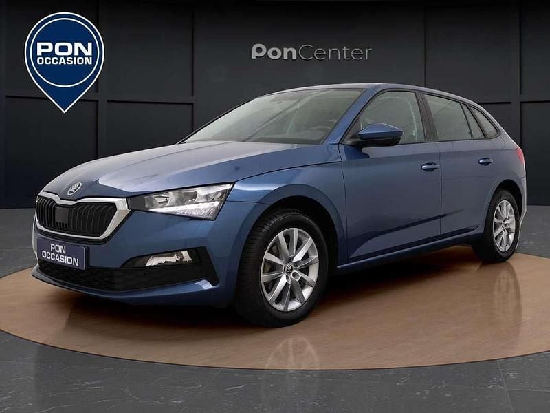 Blauw Gebruikt 2021 Skoda Scala Ambition Hatchback | € 15.850 (Eerlijke prijs) - Afbeelding 1/3