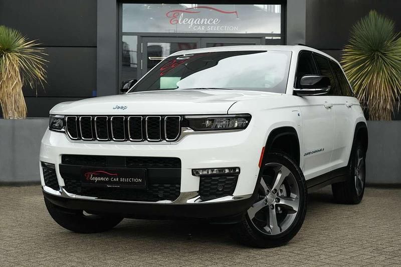Wit Nieuw 2025 Jeep Grand Cherokee Limited SUV | € 74.950 (Goede deal) - Afbeelding 1/4