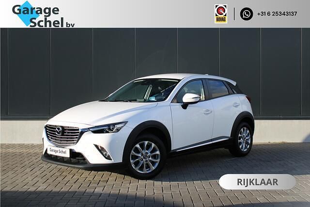 Wit Gebruikt 2017 Mazda CX-3 Luxury SUV | € 19.950 (Iets duurder) - Afbeelding 1/4
