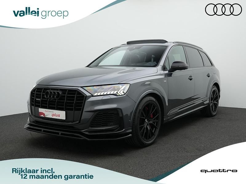 Grijs Gebruikt 2021 Audi Q7 Competition SUV | € 62.900 (Iets duurder) - Afbeelding 1/4