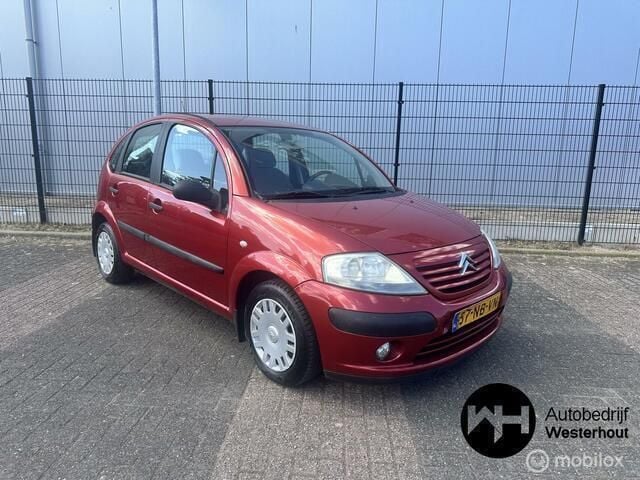 Rood Gebruikt 2003 Citroën C3 Hatchback | € 1.495 (Goede deal) - Afbeelding 1/4