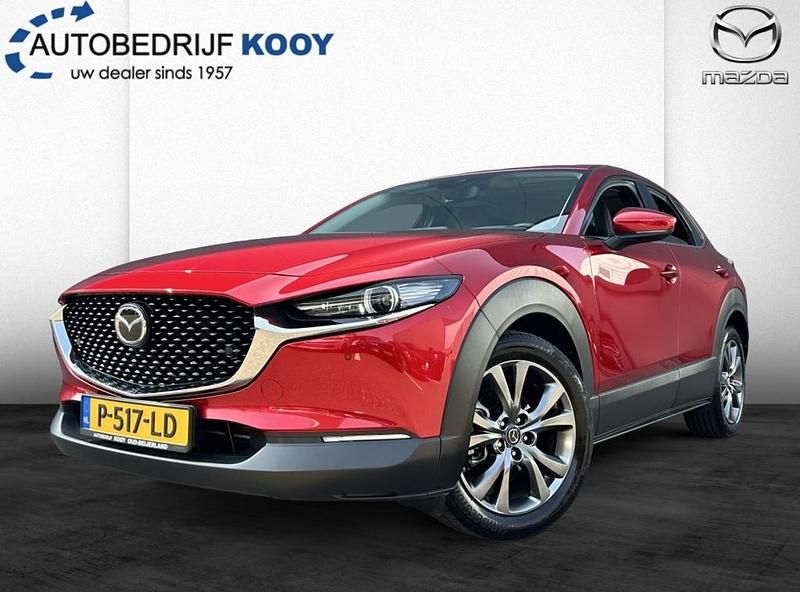 Rood Gebruikt 2022 Mazda CX-30 Luxury SUV | € 29.945 (Iets duurder) - Afbeelding 1/4