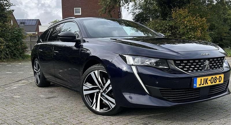 Blauw Gebruikt 2019 Peugeot 508 GT-line Stationwagen | € 16.850 (Goede deal) - Afbeelding 1/4