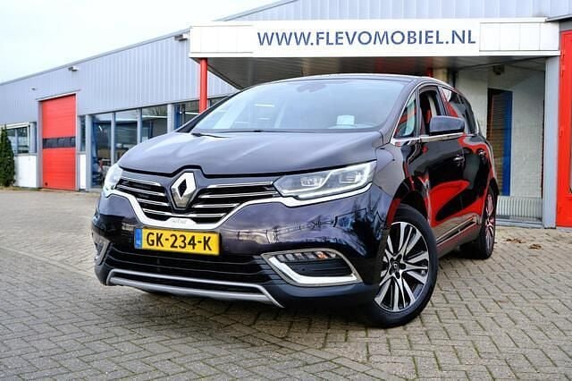 Zwart Gebruikt 2015 Renault Espace Initiale Paris MPV | € 17.450 (Goede deal) - Afbeelding 1/4