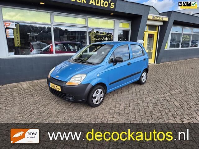 Blauw Gebruikt 2008 Chevrolet Matiz Hatchback | € 1.250 (Eerlijke prijs) - Afbeelding 1/4