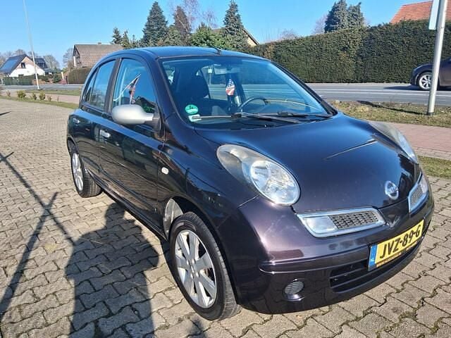 Occasion Nissan Micra 65 PK (47 kW) 2009 Paars (metallic) Hatchback