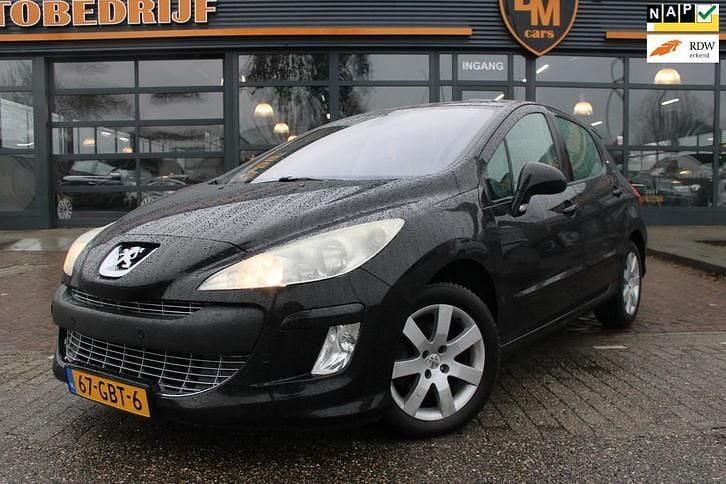 Zwart Gebruikt 2008 Peugeot 308 Hatchback | € 1.299 (Goede deal) - Afbeelding 1/4