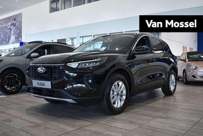 Zwart Nieuw 2025 Ford Kuga Titanium SUV | € 41.960 (Super prijs) - Afbeelding 1/2