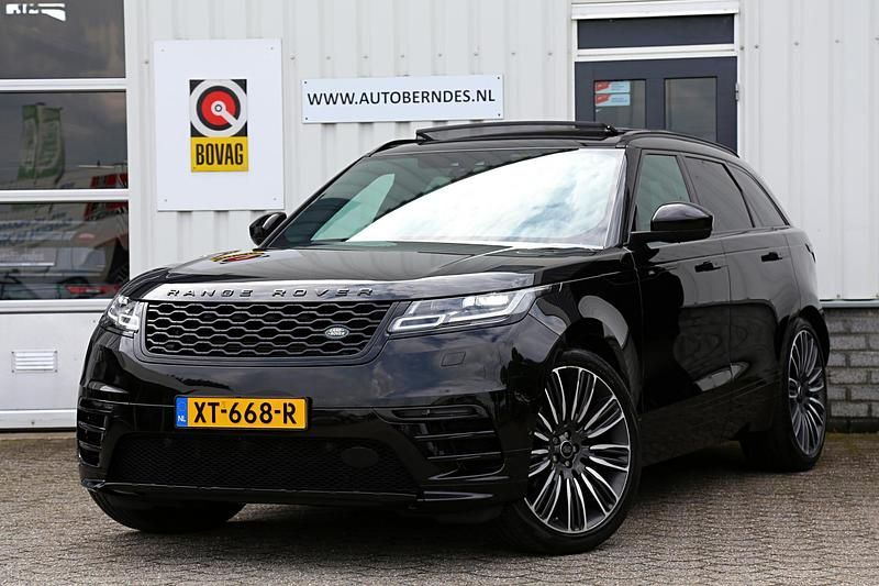 Zwart, metallic lak Gebruikt 2019 Land Rover Range Rover Velar HSE Dynamic SUV | € 49.900 - Afbeelding 1/4