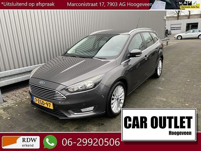 Grijs Gebruikt 2015 Ford Focus Stationwagen | € 6.450 (Super prijs) - Afbeelding 1/4