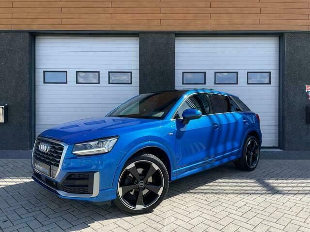 Blauw, metallic lak Gebruikt 2017 Audi Q2 S-Line SUV | € 27.990 (Duur) - Afbeelding 1/4