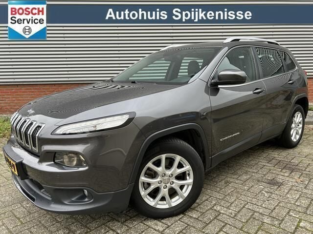 Grijs, metallic lak Gebruikt 2017 Jeep Cherokee SUV | € 16.950 - Afbeelding 1/4