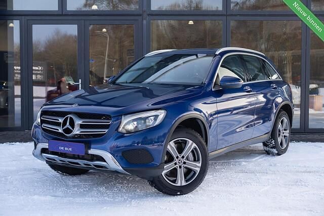 Occasion Mercedes GLC350 Premium 320 PK (235 kW) 2018 Blauw SUV