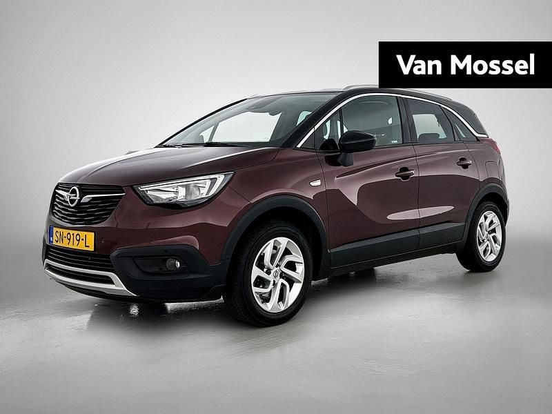Rood Gebruikt 2018 Opel Crossland X Innovation SUV | € 12.940 (Eerlijke prijs) - Afbeelding 1/4