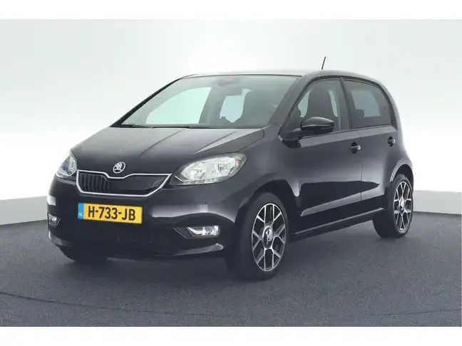 Zwart Gebruikt 2020 Skoda Citigo-e IV Style Hatchback | € 13.949 (Duur) - Afbeelding 1/4