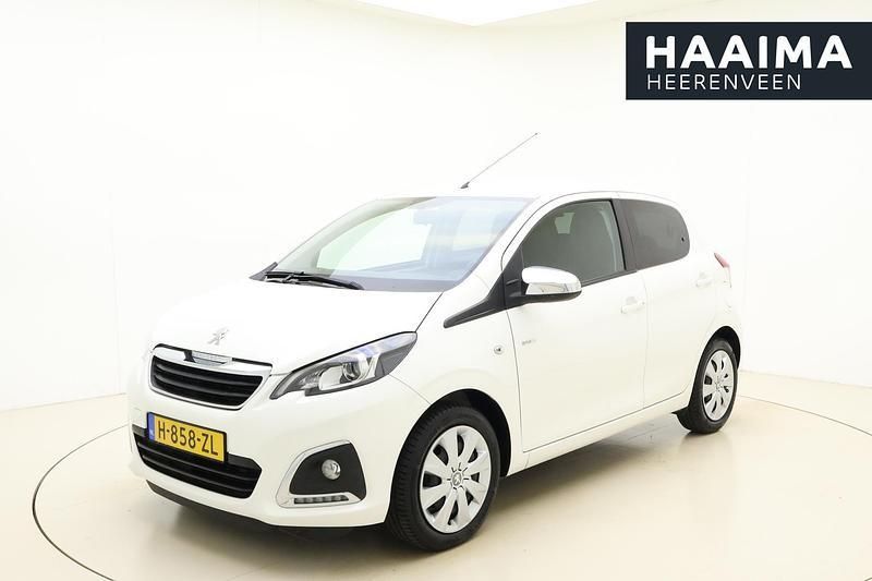 Wit Gebruikt 2020 Peugeot 108 Style Hatchback | € 10.950 (Eerlijke prijs) - Afbeelding 1/3