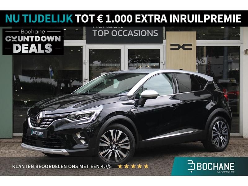 Zwart Gebruikt 2022 Renault Captur Initiale Paris SUV | € 22.900 (Eerlijke prijs) - Afbeelding 1/4