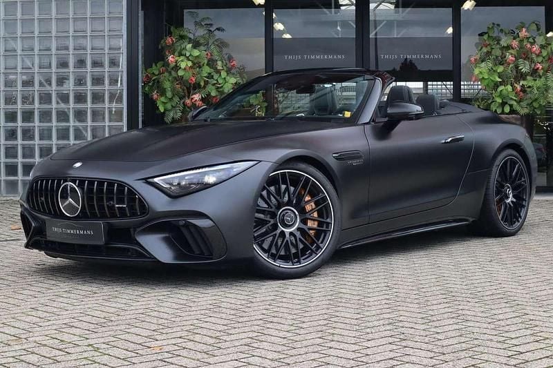 Grijs, metallic lak Gebruikt 2024 Mercedes SL63 AMG AMG Cabriolet | € 324.950 - Afbeelding 1/4